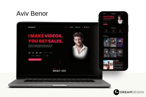 Aviv Benor website