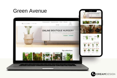 Green Avenue website